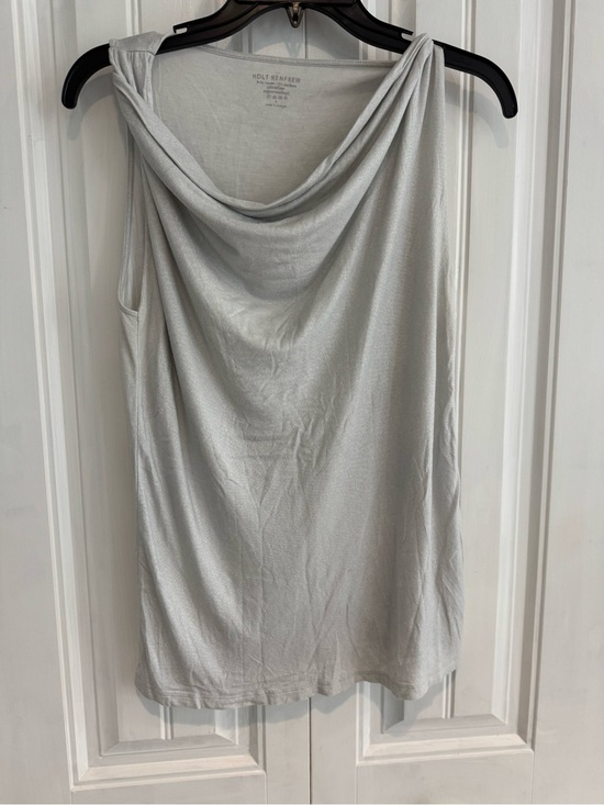 Holt Renfrew Tops - Holt Renfrew Beautiful Silver Cowl Neck Tank Top - Women size s to m